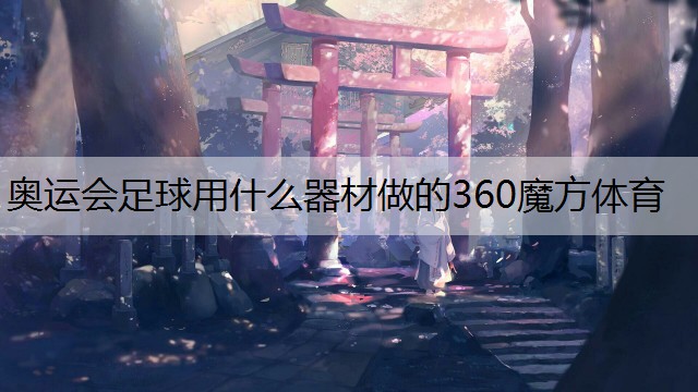 <strong>奥运会足球用什么器材做的360魔方体育</strong>